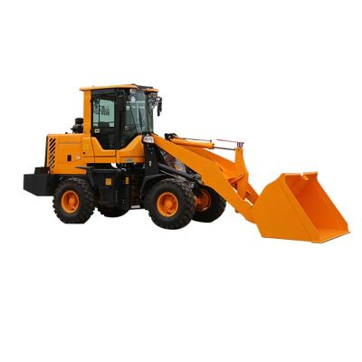 China Bada Stores International 1.6t 2 Ton Wheel Mini Front End Mini Loader Building Material Wheel Loader for sale