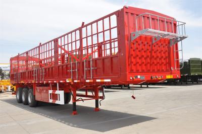 China BADA Side Wall Semi Barrier Heavy Bulk Cargo Barrier Semi Truck Medium And Long Distance Goods Transportation For Sale Semi Trailer Barrier Trailer for sale