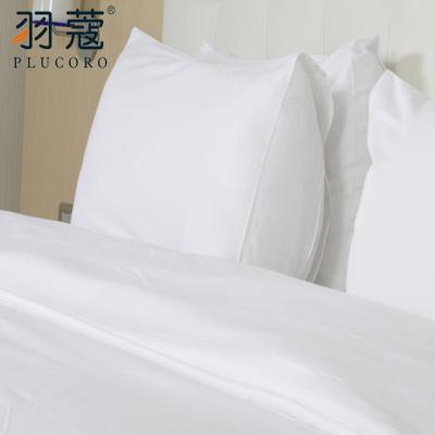 China Nondisposable Five Star White Egyptian Cotton 60S Hilton Hotel Bedding 4PCS Sheet Duvet Cover Set for sale