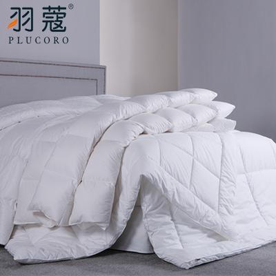 China High Quality 100% Cheap Hotel Home Duvet Covers Cotton Hotel Comforter King Size White Four Season Quilt for sale