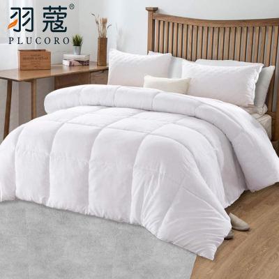 China 100% Luxury Home Five Star Hotel Imitate Down Best Goose Down Comforter Goose Down Comforter Feather Duvet for sale