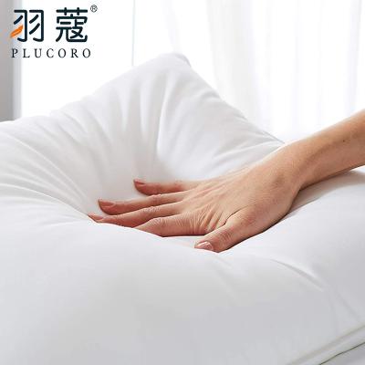 China Newest Design Custom 5 Stars Hotel Pillow Comfortable Goose Feather Filling Cooling Pillow for sale