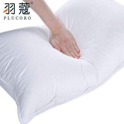 China 2021 Hotel Product 5 Star Hotel Bed Pillow Cooling Heavy Duty Custom Selling White Polyester Pillow for sale