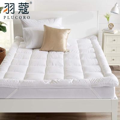 China Waterproof Best Selling On The Line Soft Filling Microfiber Hotel Mattress Protector /Topper for sale