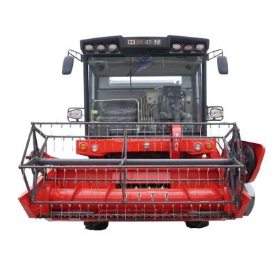 China 4LZ-8B1 Rice Combine Type 4 Cylinders Wheat Harvester Big Size Combine Harvester For Wheat for sale