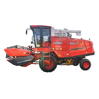 China Rice Combine Paddy Harvester Cutting Width Medium Automatic 2.68m/2WD Combine Harvester For Rice for sale