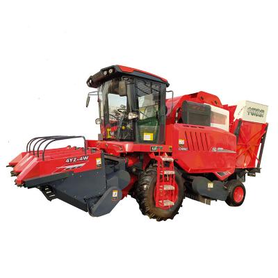 China Maize Zhonglian 4YZ-4With A Tractor Mounted Combine Maize Harvester Maize Harvesting Agricultural Machinery for sale