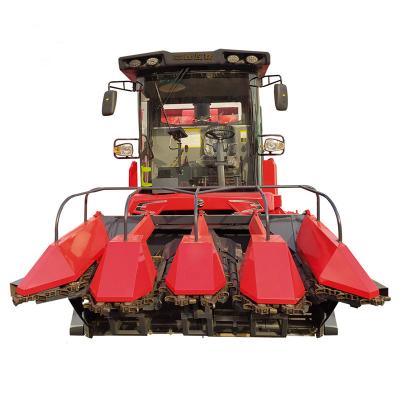 China 4YZ-4W Maize Model Self Propelled Factory Hot Sale 4 Rows Corn Harvester for sale