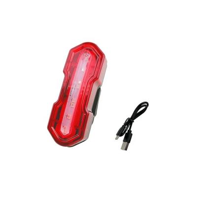 China ABS USB Rechargeable Battery Bicycle Tail Bike LED Rear Light, Bicycle Light for sale