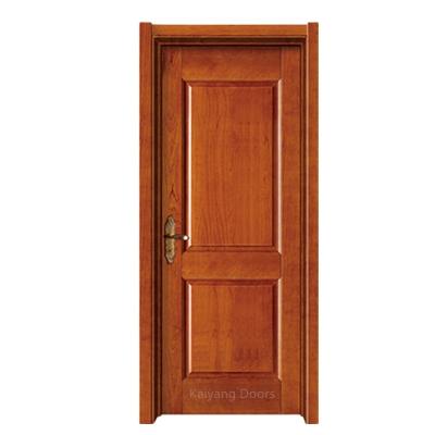 China Latest Modern Top Quality Interior Paint Finished Wooden Door For Basic Track Home Office Customized Style for sale