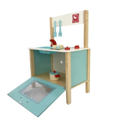 China Preschool cooking play our kids kitchen playsets are safe for kids, get your little chef smiling in their own play safe wooden kitchen. for sale