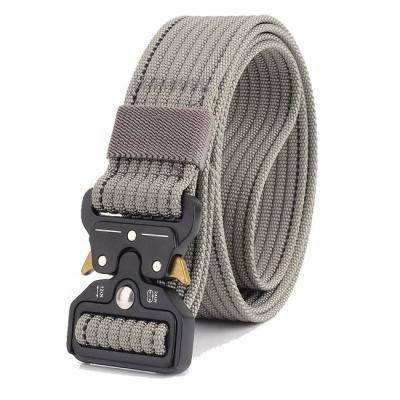 China Hot Selling Tactical Belt Polyester Carrying Case Military Tactical Belt Comfortable Nylon Webbing Belts for sale