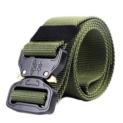 China Comfortable Lightweight Support Belts Wholesale Survival Tactical Belt Fabric Nylon Military Tactical Belt 1000d for sale