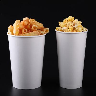 China High Quality Disposable Recycle Ice Cream Eco Friendly Printed Fried Chicken Wings Paper Bucket For Flowers for sale