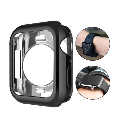 China Realease Quick Replcement Lianmi Protective Watch Case 360 ​​Degree Protector Watch Case For Apple Watch Case Tpu I Watch 6 5 4 3 2 1 Case Cover for sale