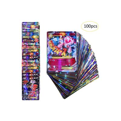 China Factory 2022 New Cards Paper Board Game Team Energy Trading Card Game English Version Kids Gift Vmax GX Holographic Mega Tag for sale