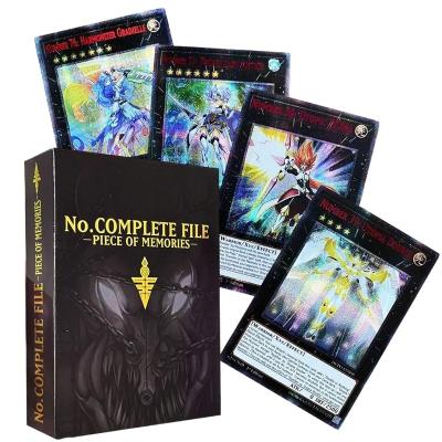 China 50-145Pcs Family Card Funny Letter SER Yugioh in English YU GI OH ZEXAL XYZ Monster Collectible Card Game NO.COMPLETE FILE Number Card for sale