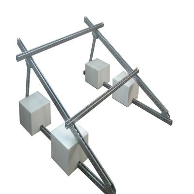 China Manufacturer Factory Price Photovoltaic Ground Mount Concrete Array Post Solar Mount Brackets ES002 for sale