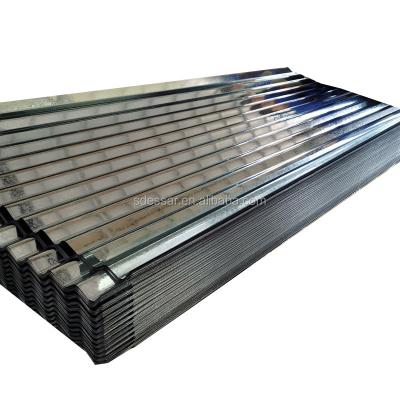 China Roof Building 32 Gauge Galvanized Corrugated Steel Roofing Sheet for sale