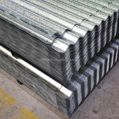 China Corrugated steel roof building gi sheeting for Peru and America for sale