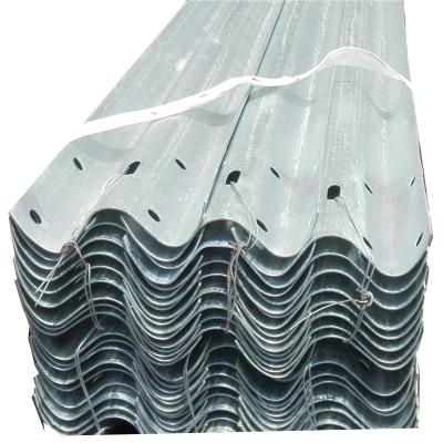 China Professional Factory Supply W Beam Guardrail Lowest Cost Per Feet Hot Dipped Galvanized Road Guardrail for sale