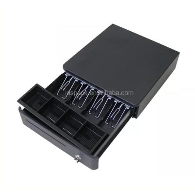 China 4bill 4coin 1pos mini metal billing machine cash register drawer box lock safe rj11 330 for sale