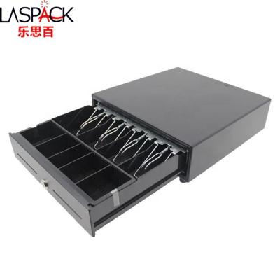 China 4bill 5coin 330 Cash Drawer POS Cash Drawer Metal POS Electronic Cash Drawer for sale