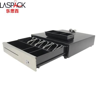 China 4bill 5coin 335 stainless steel cash register piggy bank metal cash drawer for pos system for sale