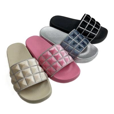 China Fashion Trend Slippers Wholesale Cheap Slides For Women Fashion Summer Beach Outdoor Sandals For sta Custom Made Amazon eBay Ladies Flat Slipper for sale