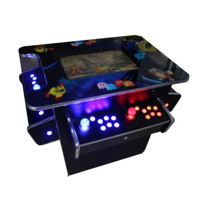 China Bartop MDF Coin Operated Wooden Arcade Cabinet Kit 2 Player Bartop 21 Arcade Video Game Machine for sale