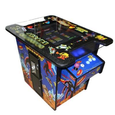 China MDF Wood Cocktail Arcade Table Game Machine 19 Inch Bartop LCD Games Arcade Machine Bartop Stand Table Arcade Game Classic 60 for sale