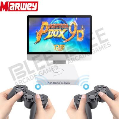 China Metal+Acrylic Marwey 9 DX Two Player Classic Arcade Pandora Video Game Box with Wireless Handle for sale