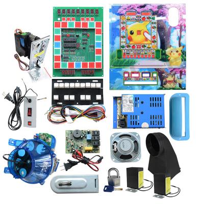 China Metal+acrylic+plastic Machine Kits PCB Board Mario Slot Coin Operated Game Machine Accessories Mario Fruit King Slot Game for sale