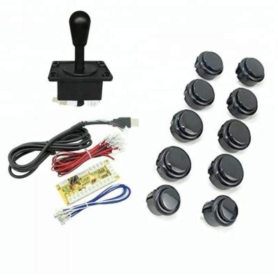 China American Arcade Encoder Gamepad Push Button Switch Kit DIY Arcade Joystick Touch Buttons Style USB Kit for sale