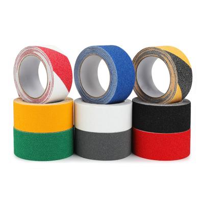 China High Friction Waterproof Color Grip Tape Single Sided Roll, Wholesale High Quality Anti Slip Tape For Staris for sale