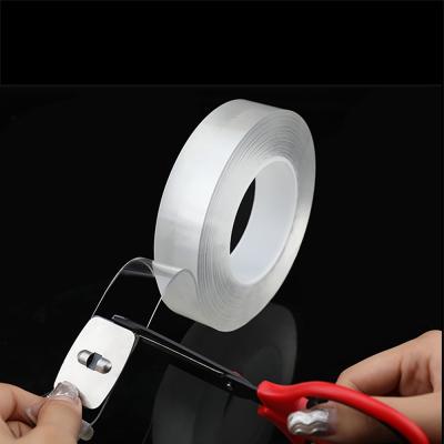 China Yiwu Waterproof Market Custom Nano Tape Car Transparent Adhesive Acrylic Double Sided Nano Tape And Reusable for sale