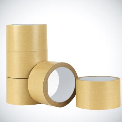 China Waterproof Custom Water Activated Self Adhesive Tape Paper Adhesive Wrapping Reinforce Paper Tape Wrapping Paper for sale