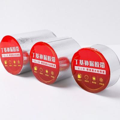 China Selling Waterproof Butyl Rubber Custom Hot Aluminum Foil Sealant Waterproof Roof Repair Sealing Tape for sale