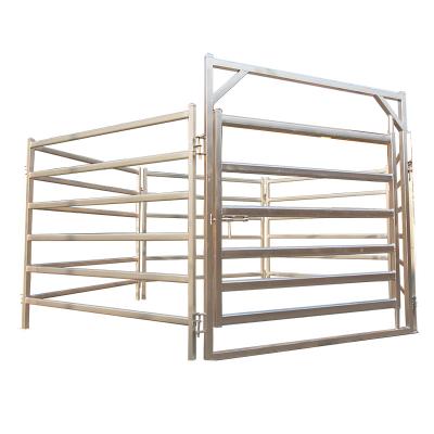 China Easily assembled a variety of styles and specifications of galvanized cattle board using corral panel for sale