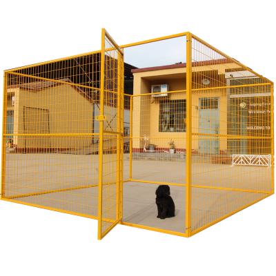 China Easily Assembled High Quality Spray And Hot Dip Galvanized Large Outdoor Dog Kennel for sale