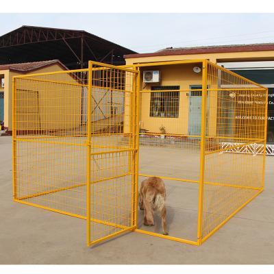 China Large Viable Outdoor Heavy Duty Wire Mesh Dog Cage Kennel For Farm (XMM-DC) for sale