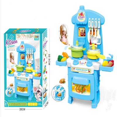 China Competitive Price Kitchen Toy Play Set Cooking Toys For Children 107*34*77CM for sale