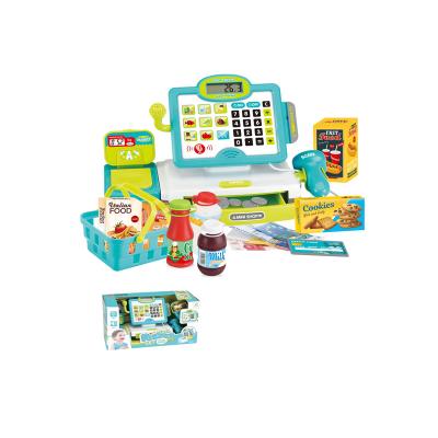 China lower prices electric toy supermarket cash register for kids,cashier toys/cashier machine toys Y445945 for sale