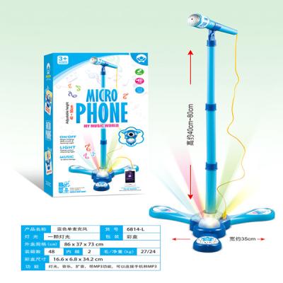 China Light OK Kara microphone toy with music and light for sale