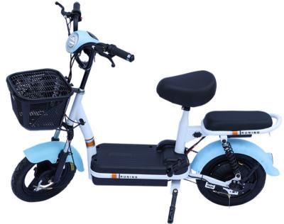 China Carbon Steel Manufacturer Direct Selling Adult Electric Scooter 48V Portable Electric Bicycle for sale