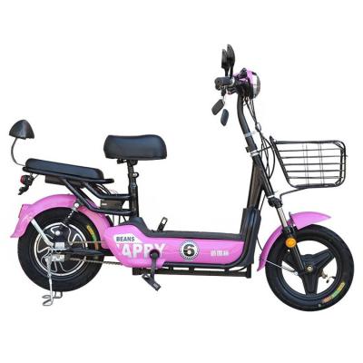 China High Quality Carbon Steel Electric Bicycle 350W Portable Electric Scooter Adult Electric Motorcycle 48V for sale