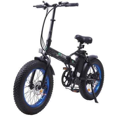 China China Hot Selling Quality Aluminum Manufacture Foldable Mini Electric Bike 500W for sale