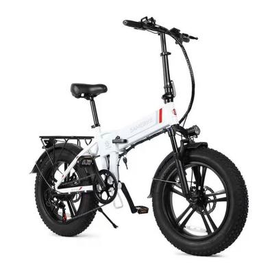 China 2022 aluminum hot sale good price deep tires frame foldable snow electric bicycle for sale