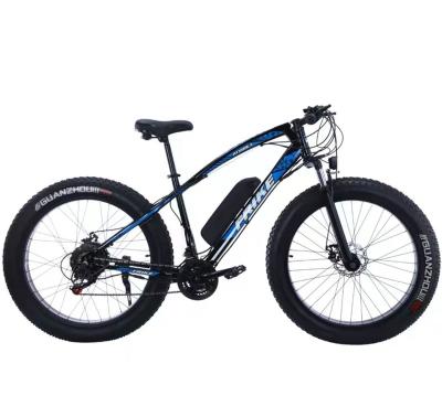 China Carbon steel the manufacturer directly sells high quality 7 speed adult electric mountain bike for sale