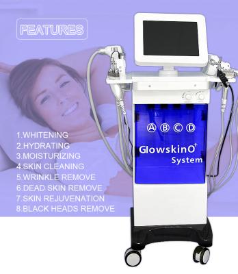 China 2021 Professional Exfoliators Skin Rejuvenation 11 in 1 Hydraulic Crystal Dermabrasion Skin Care Device for sale